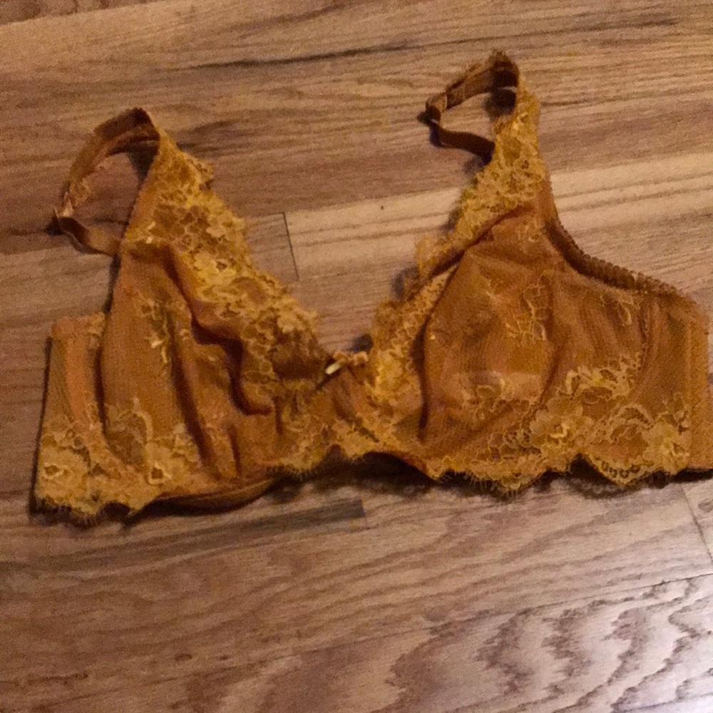 Gilligan & O’Malley Orange Unlined Bra - XL